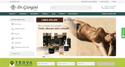 Desktop Screenshot of drgiorgini.it